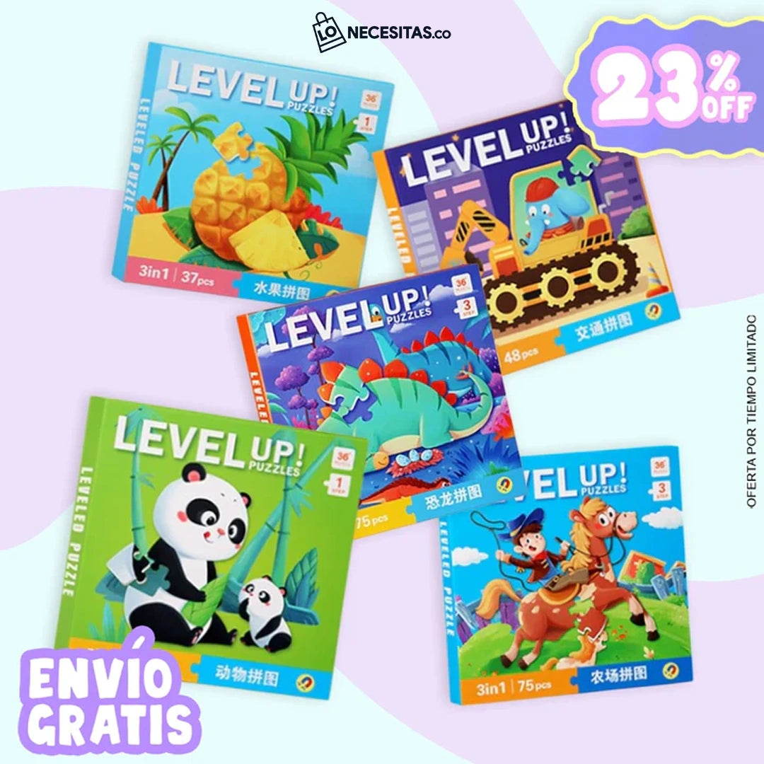 Libro Magnético Rompecabezas x 3 hojas + libro regalo de 50 piezas