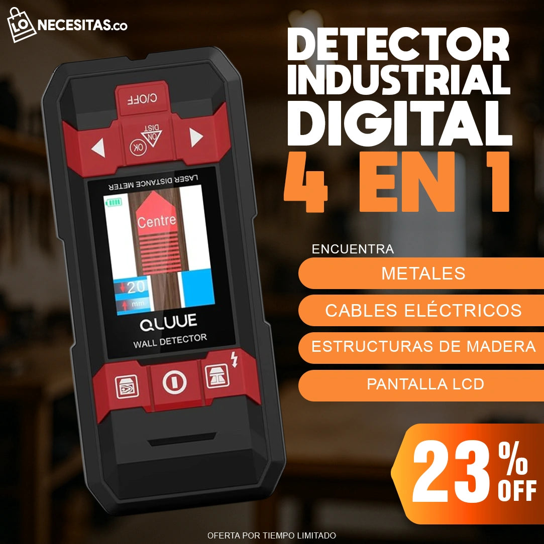 Detector Industrial digital 4 en 1 / Scanner Industrial