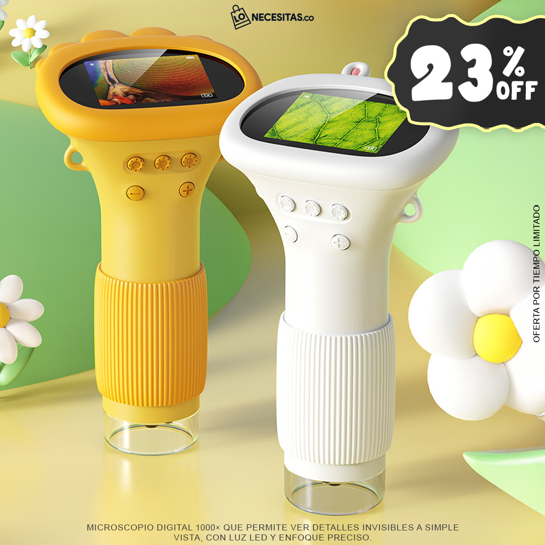 Microscopio Interactivo Para Niños