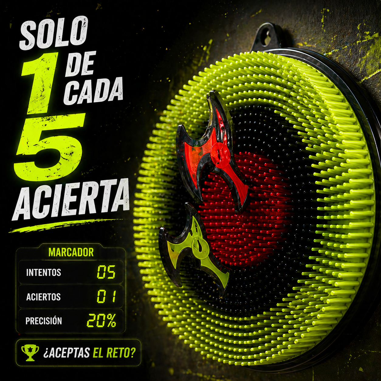 Tiro al blanco Ninja