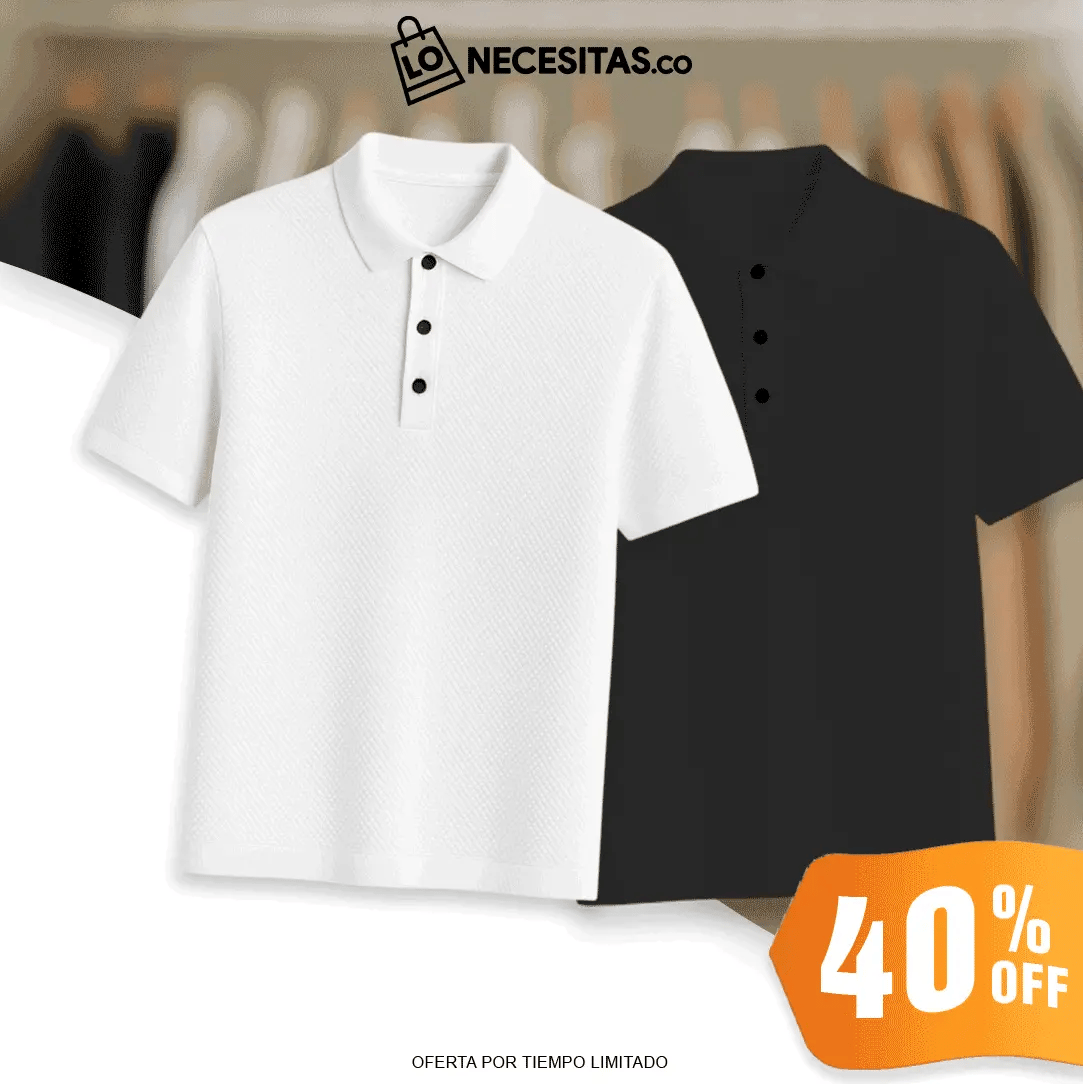 Polos elásticos de seda de hielo PACK X2