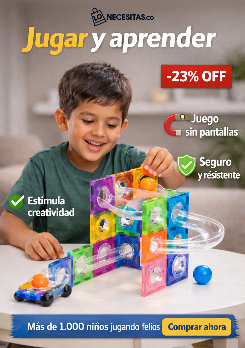 Set Magnético De Construcción