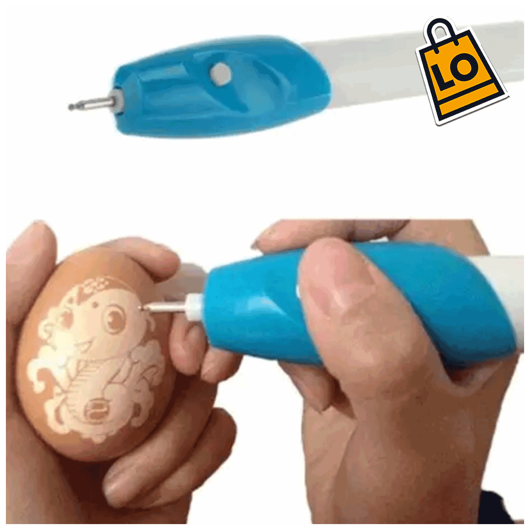DibujoLáser® LÁPIZ GRABADOR ELÉCTRICO DE MÚLTIPLES SUPERFICIES