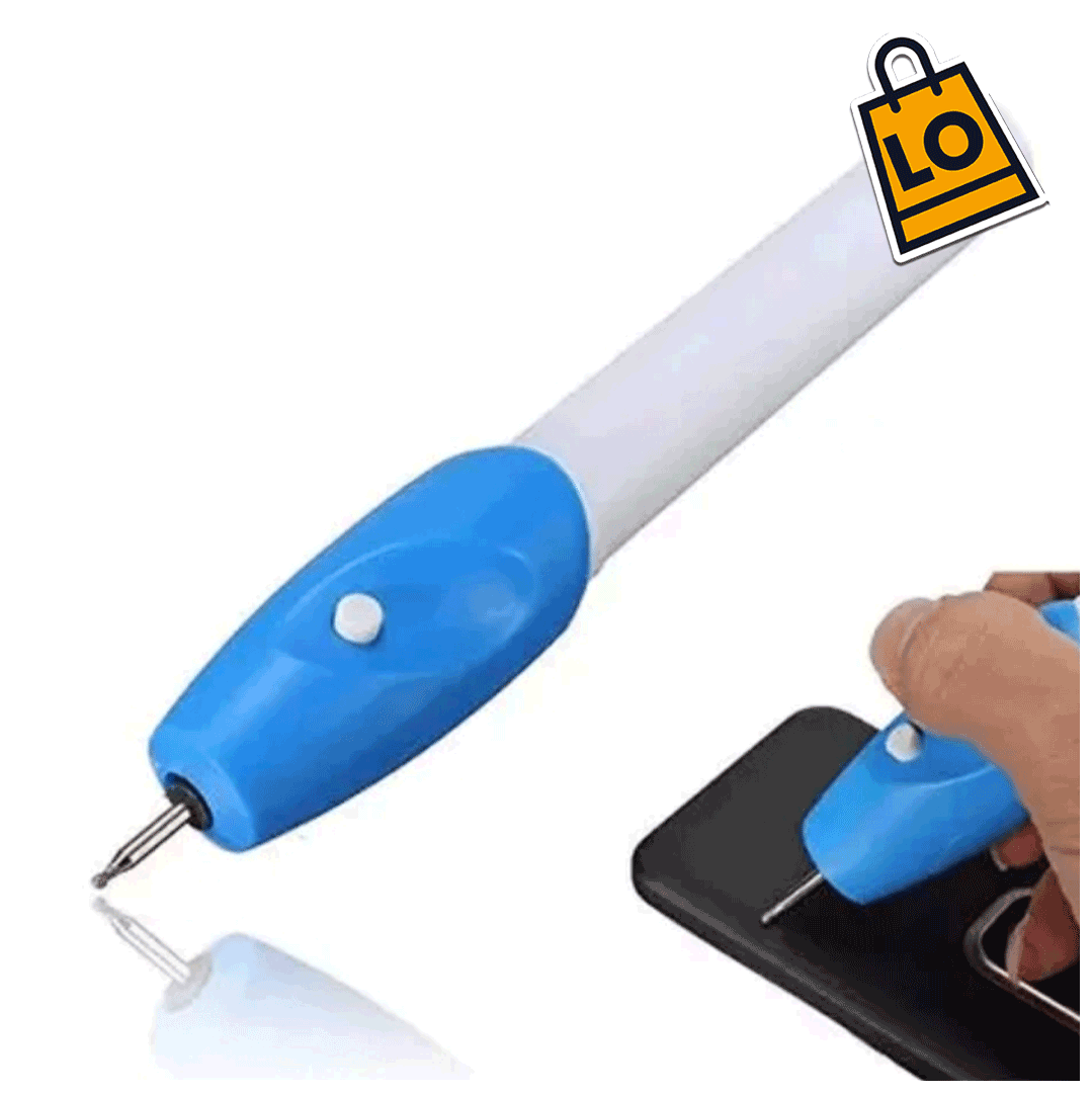 DibujoLáser® LÁPIZ GRABADOR ELÉCTRICO DE MÚLTIPLES SUPERFICIES