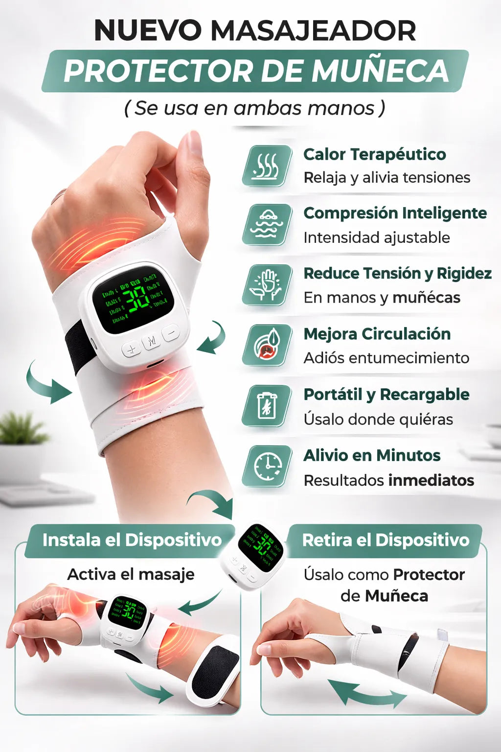 Muñequera Terapéutica