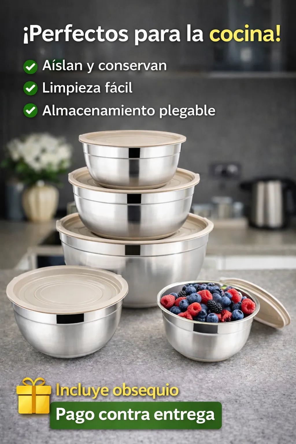 Kit de Bowls Multifuncionales
