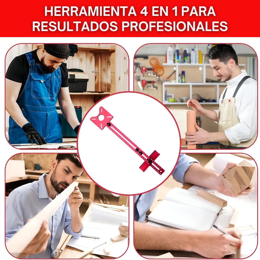 SOPORTE PARA RANURA DE FRESADO 4 EN 1