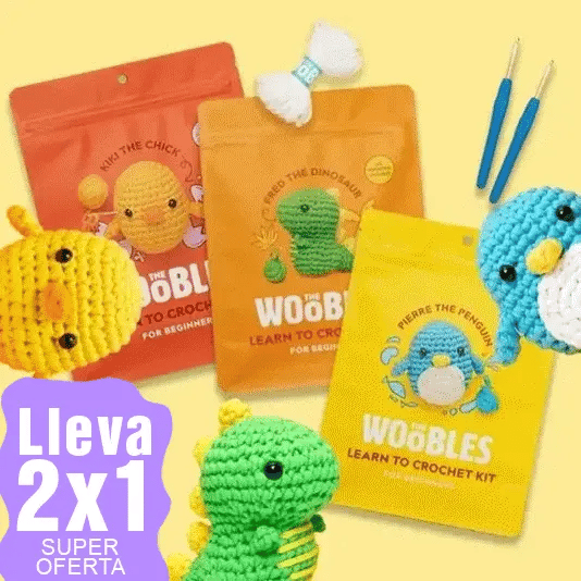 The Woobles / Aprende crochet fácil y rápido