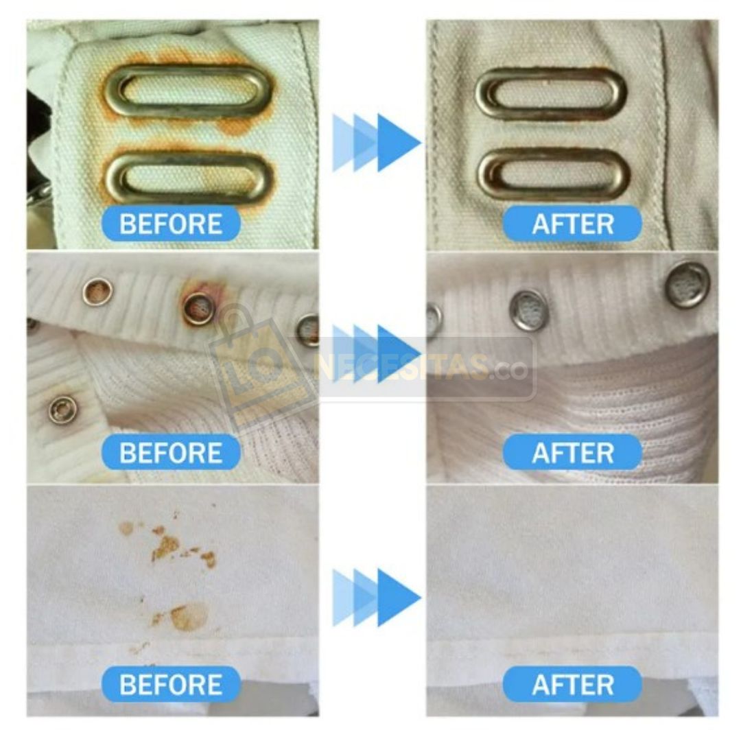 REMOVEDOR DE OXIDO EN ROPA