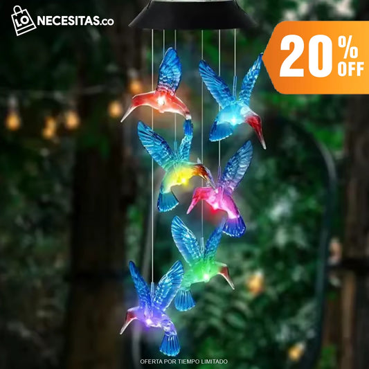 Sonajero de Colibrí led Solar Z6