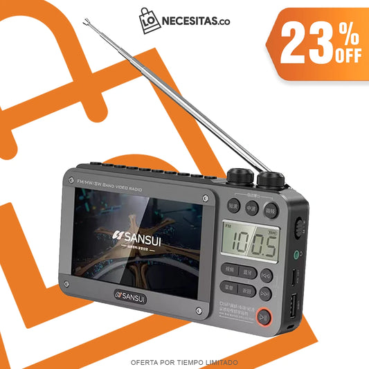 RADIO CON PANTALLA LED