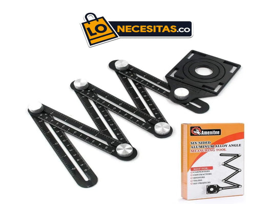Regla De Medición De Múltiples Ángulos