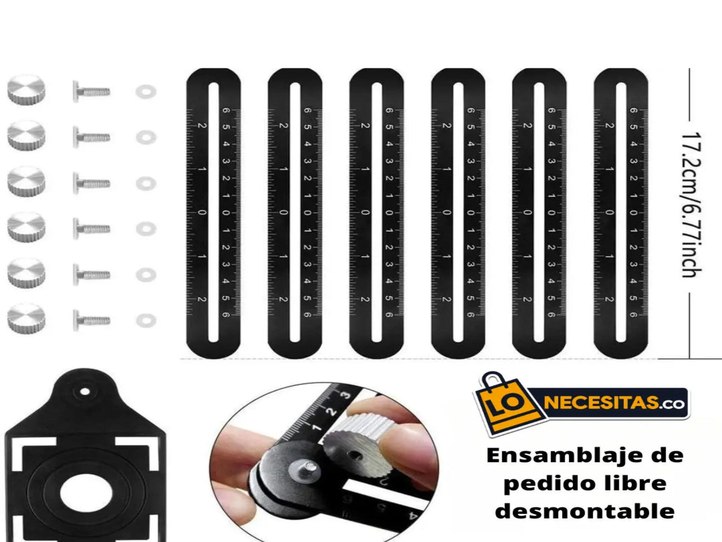 Regla De Medición De Múltiples Ángulos