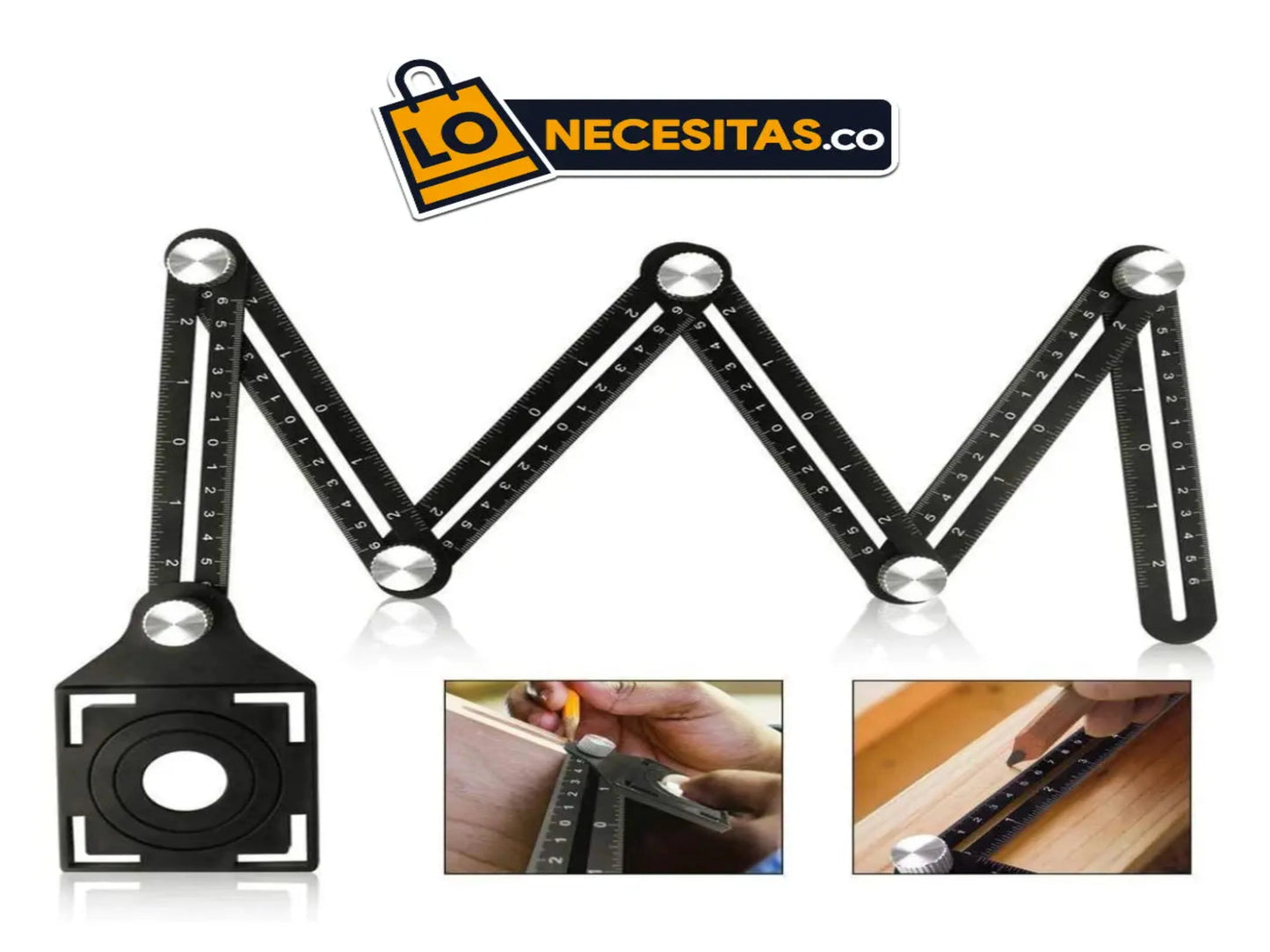 Regla De Medición De Múltiples Ángulos