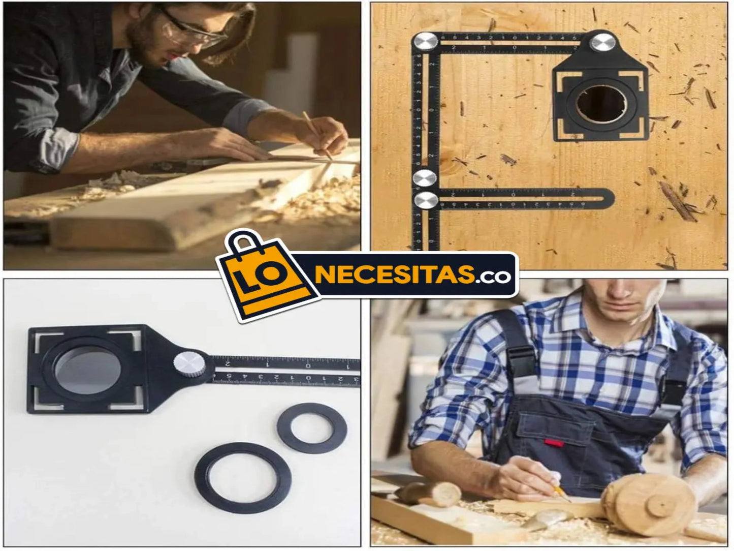 Regla De Medición De Múltiples Ángulos