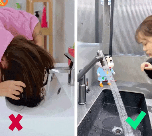 Grifo giratorio 3 en 1 para baño