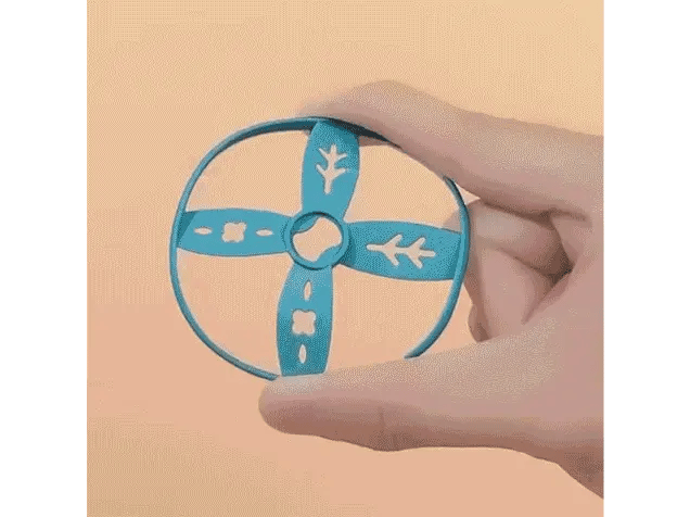 DiscBlaster® / juguete lanzador de discos voladores para niños