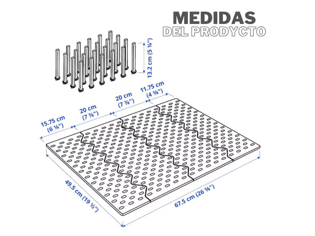 Organizador de ollas