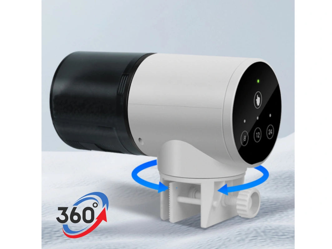 Dosificador de alimento de peces automático