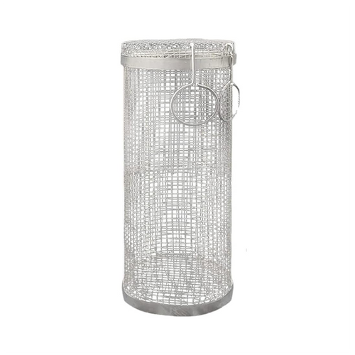 AsaGrill®/CILINDRO DE MALLA METALICA PARA ASAR /  2 unidades