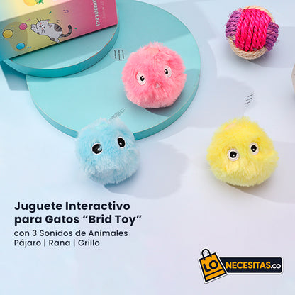 Bird Toy- Juguete Interactivo Para Gatos