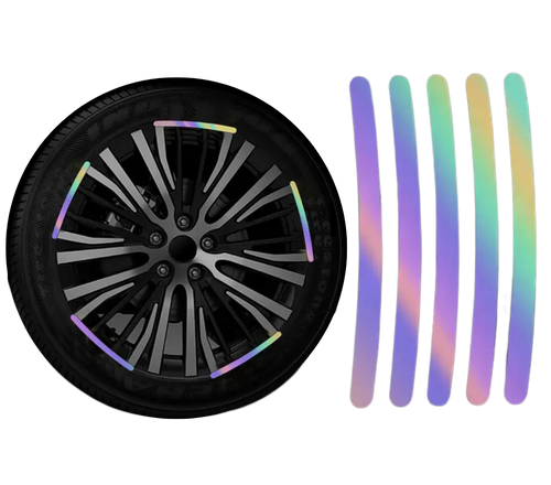 Cintas Reflectantes para Ruedas X20 Und