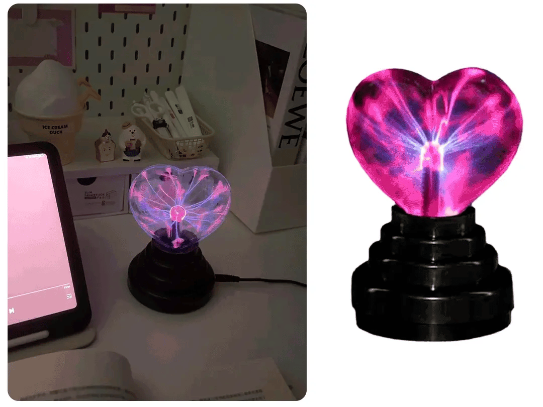 Luminiscent Heart® / Lámpara Electric Heart LO NECESITAS STORE