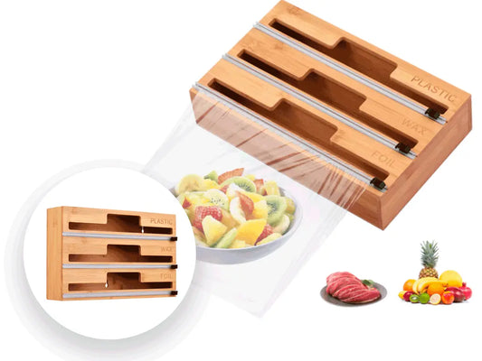 DispensaPlus® / Dispensador de bambú para cocina