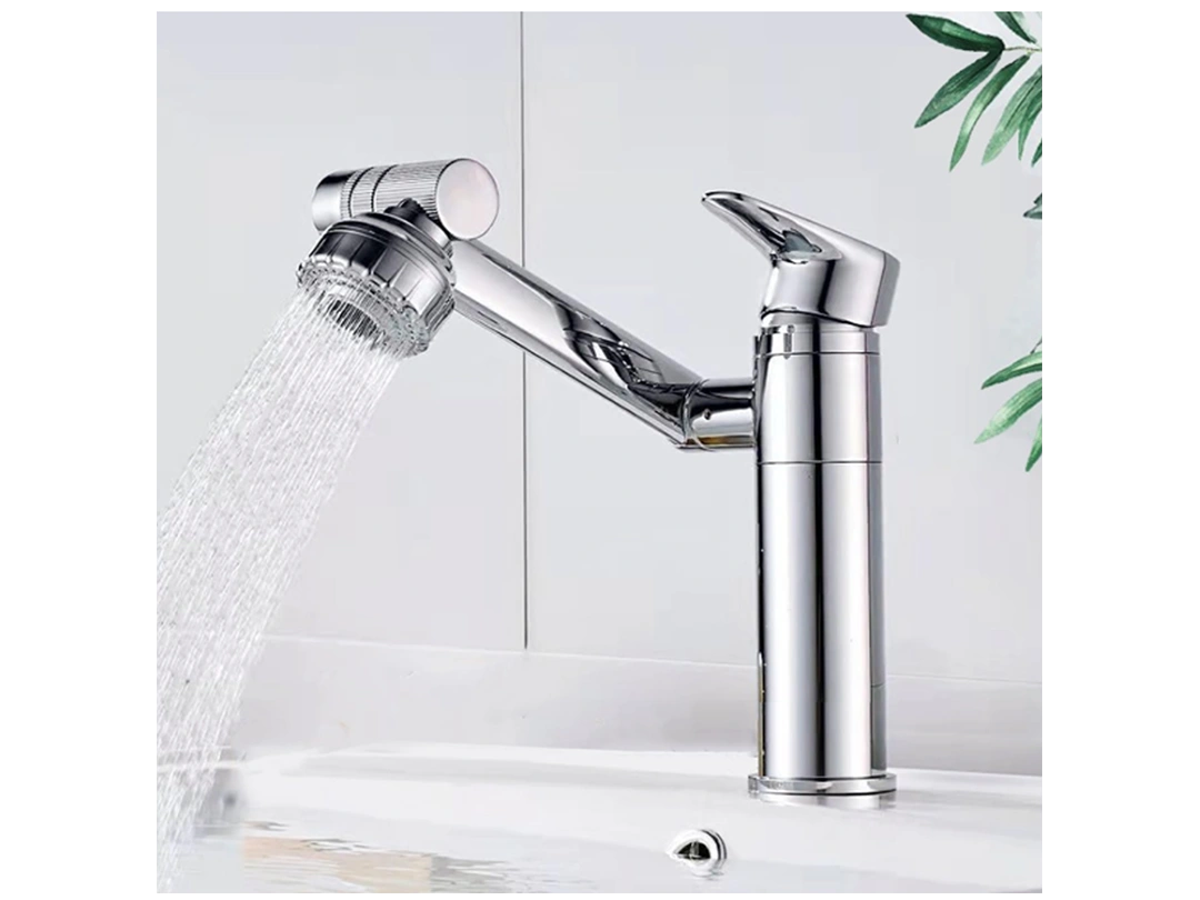 Grifo giratorio 3 en 1 para baño