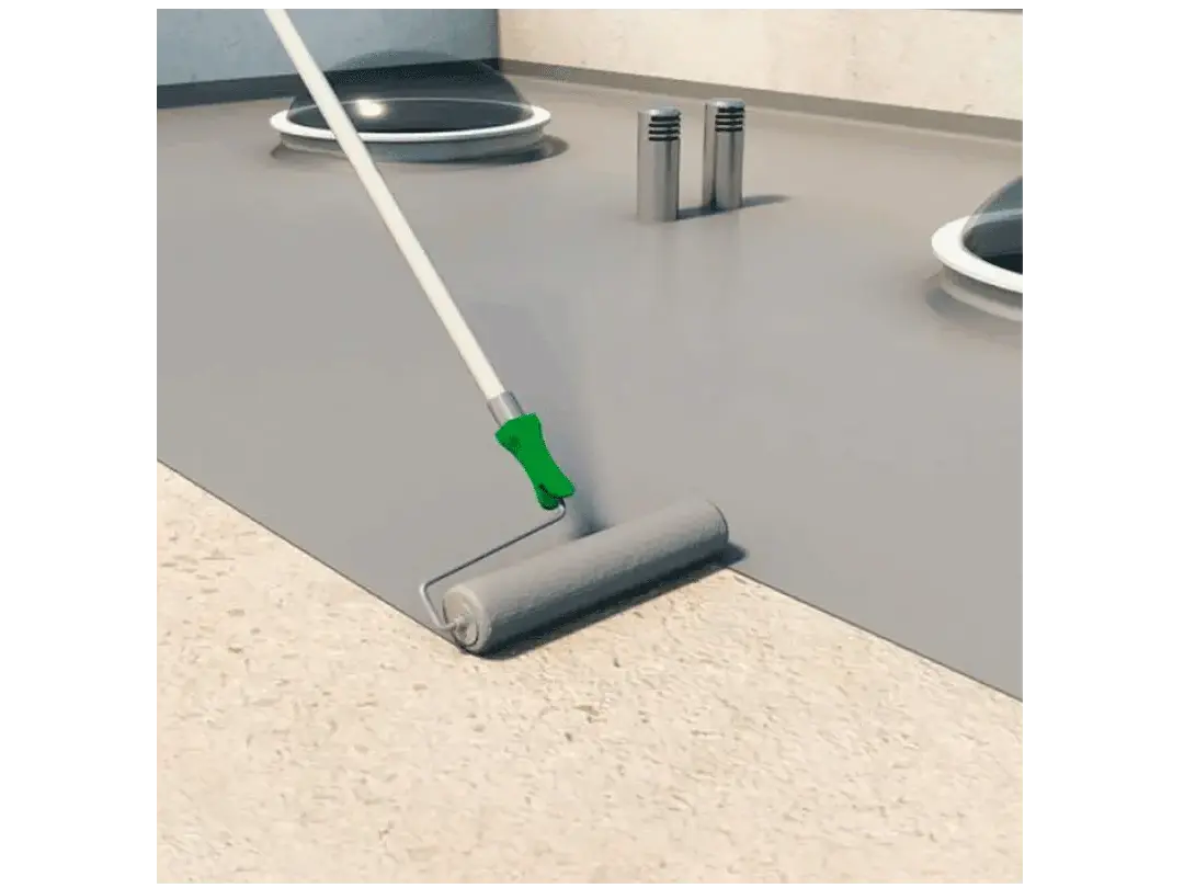 Impermeabilizante gris para hierro