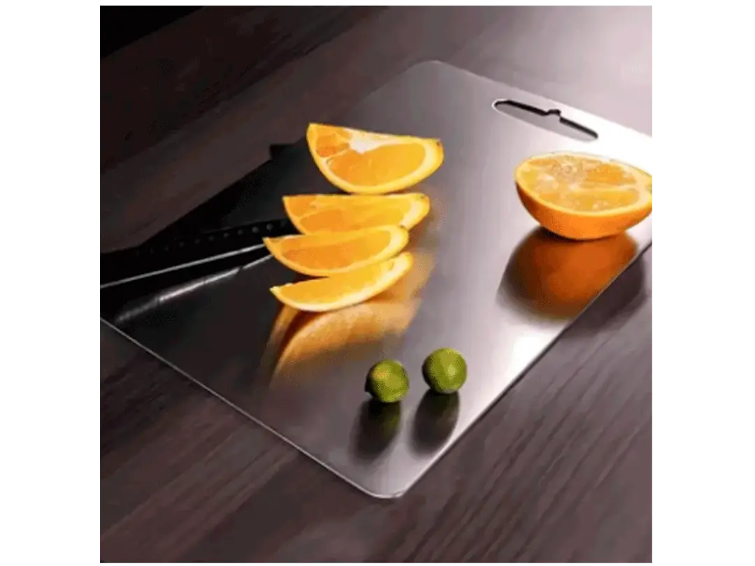 Tabla para picar de acero inoxidable