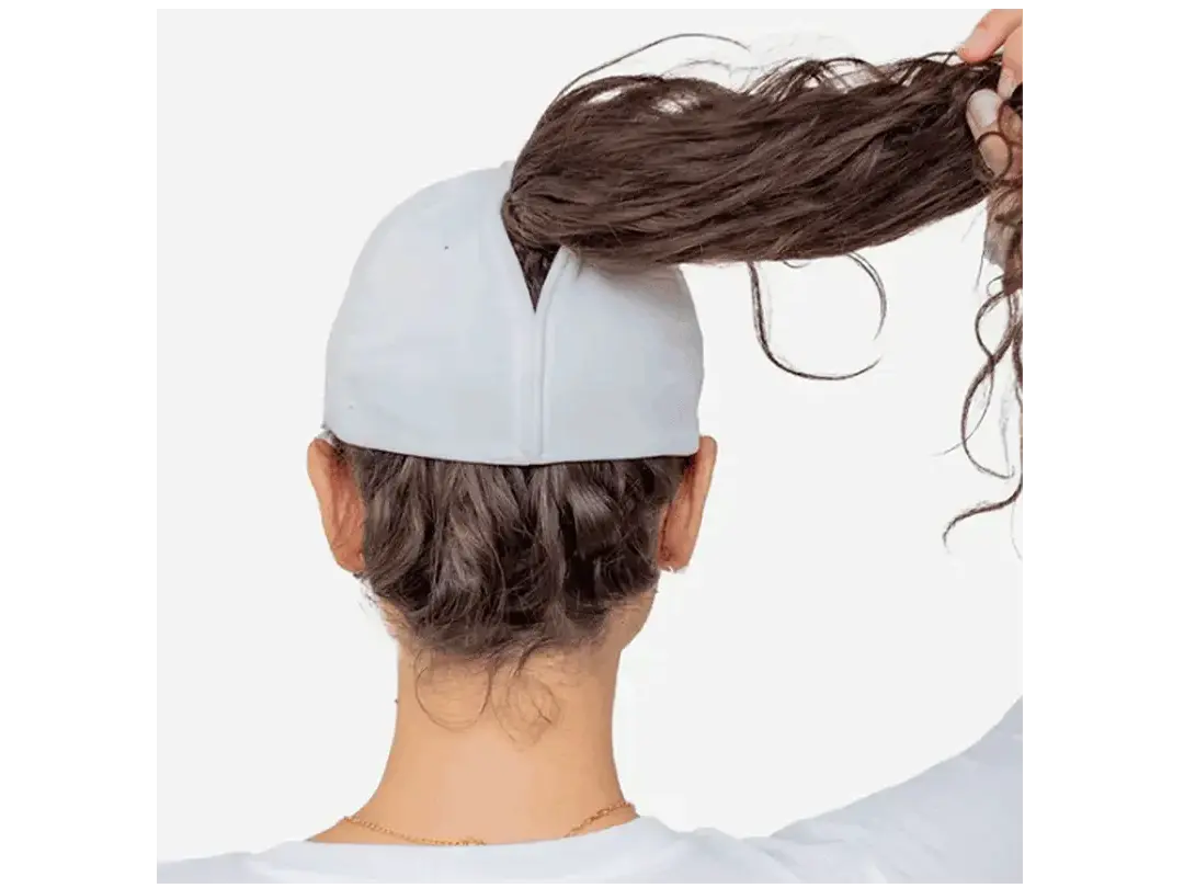 Gorra con salida para cabello PACK X2