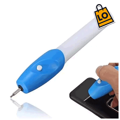 DibujoLáser® LÁPIZ GRABADOR ELÉCTRICO DE MÚLTIPLES SUPERFICIES