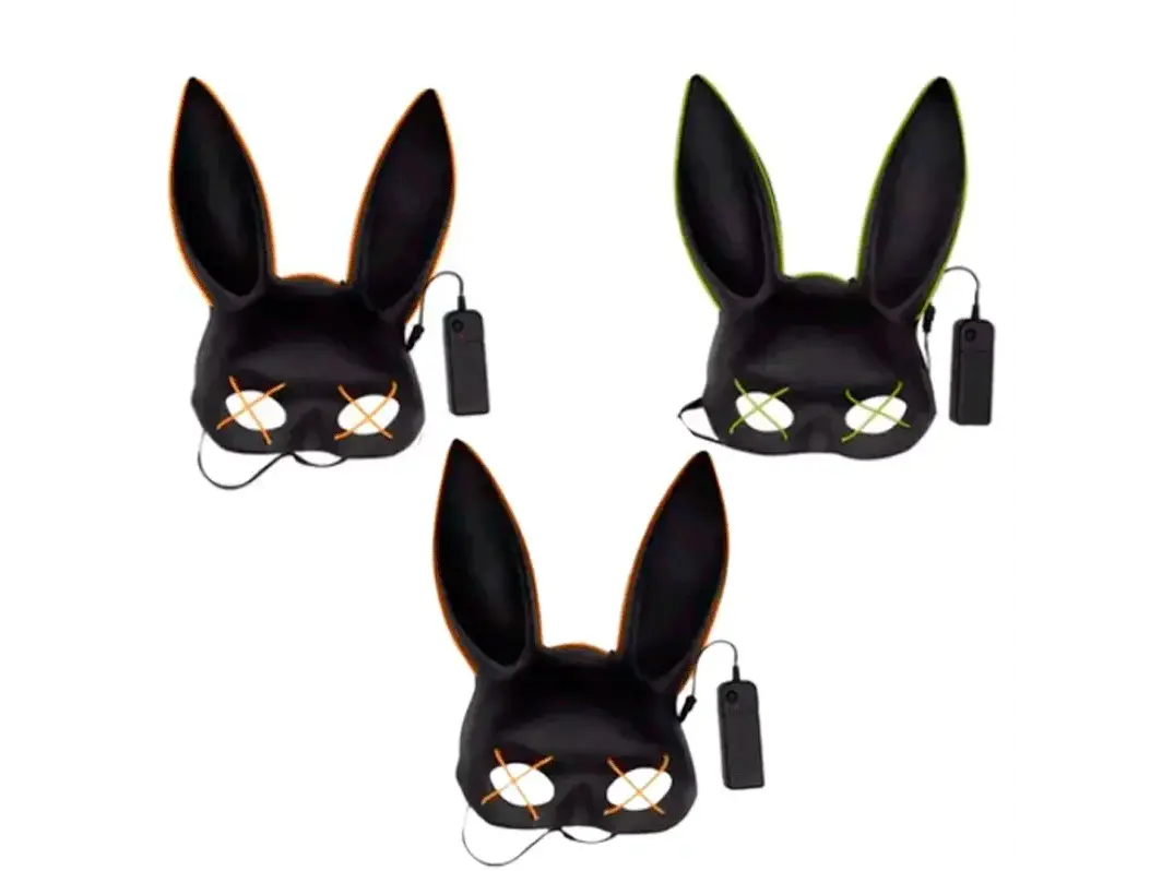 Máscara de Halloween / Máscara de conejo Playboy
