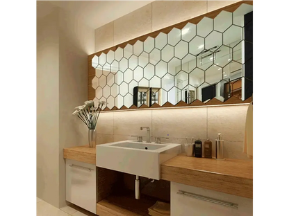 GeoEspejo® / ESPEJOS HEXAGONALES Pack x10