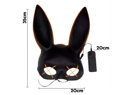 Máscara de Halloween / Máscara de conejo Playboy