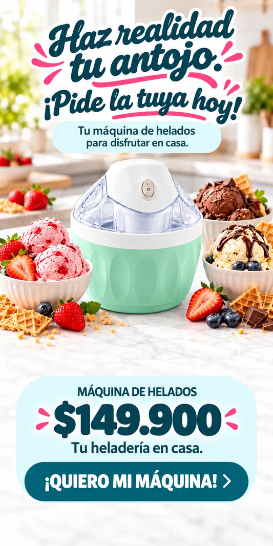 Heladito | Máquina para Hacer Helados en Casa