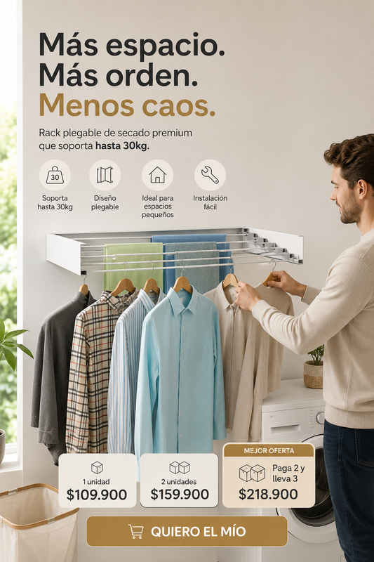 Colgador plegable para ropa