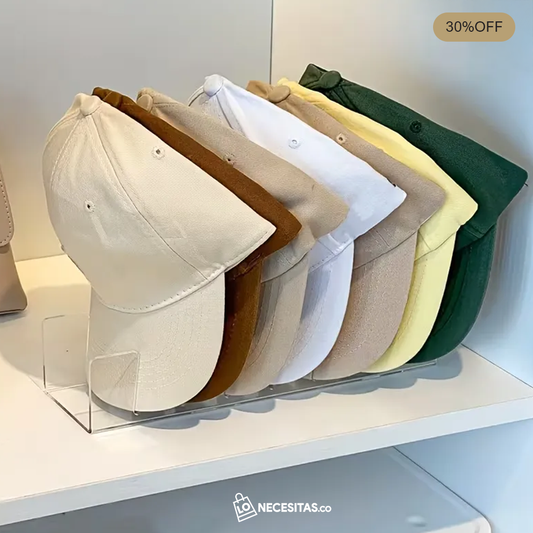 ORGANIZADOR DE GORRAS DE 7 PUESTOS
