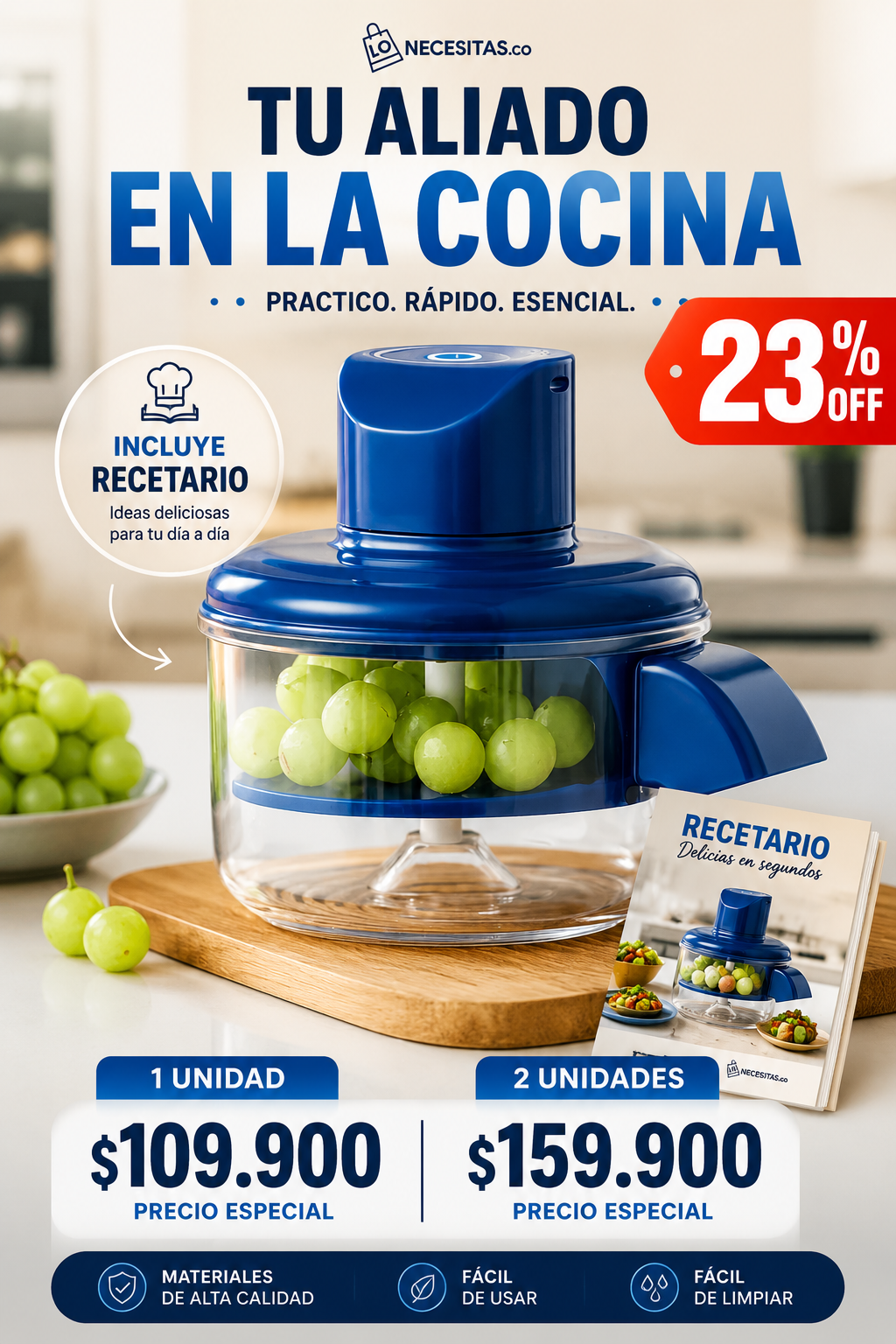 Pelador Automatico de frutas y verduras
