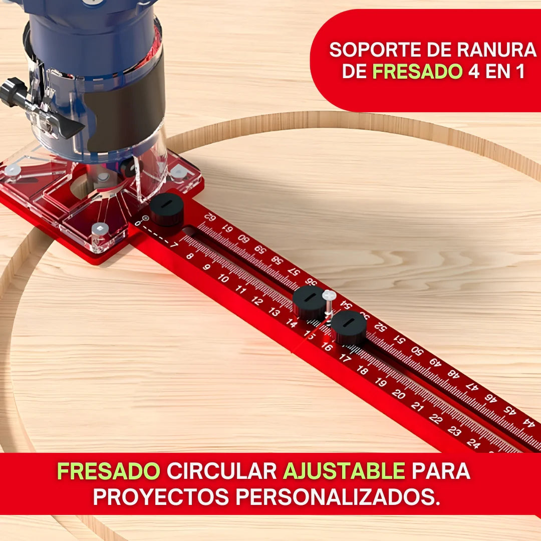SOPORTE PARA RANURA DE FRESADO 4 EN 1