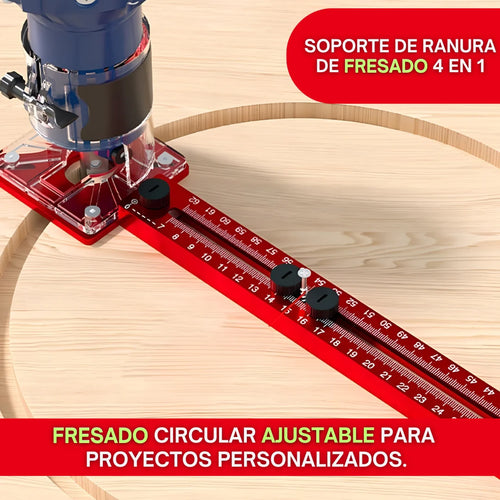 SOPORTE PARA RANURA DE FRESADO 4 EN 1