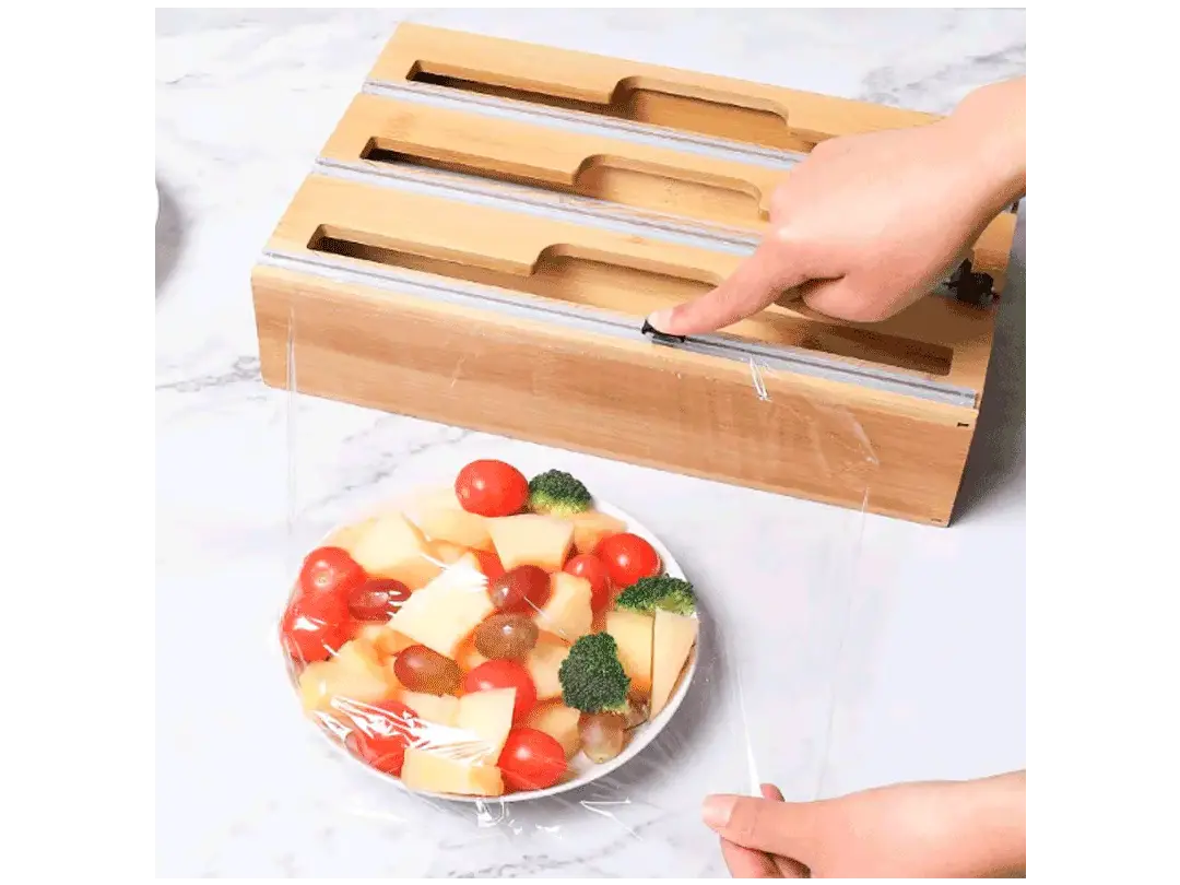 DispensaPlus® / Dispensador de bambú para cocina