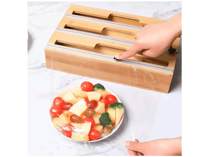 DispensaPlus® / Dispensador de bambú para cocina