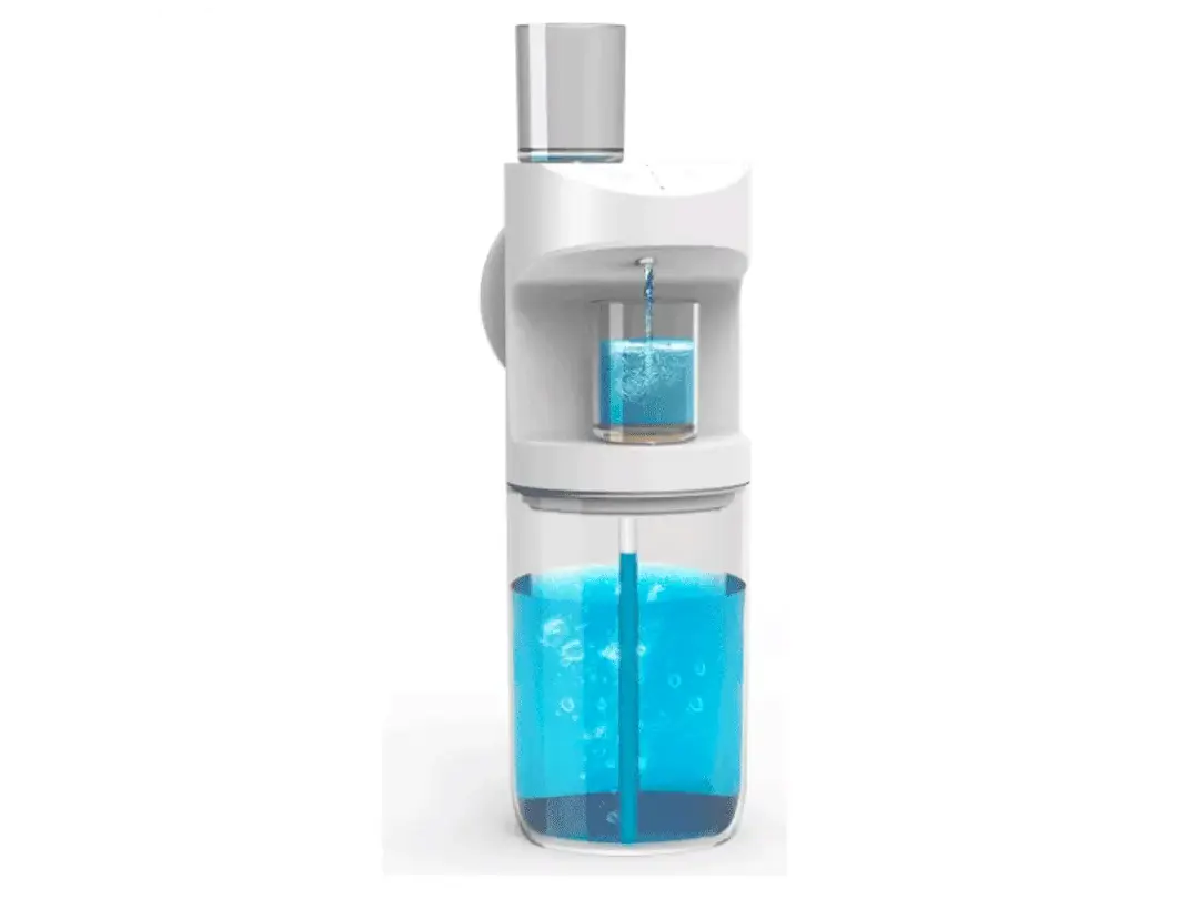 Dispensador de  enjuague bucal