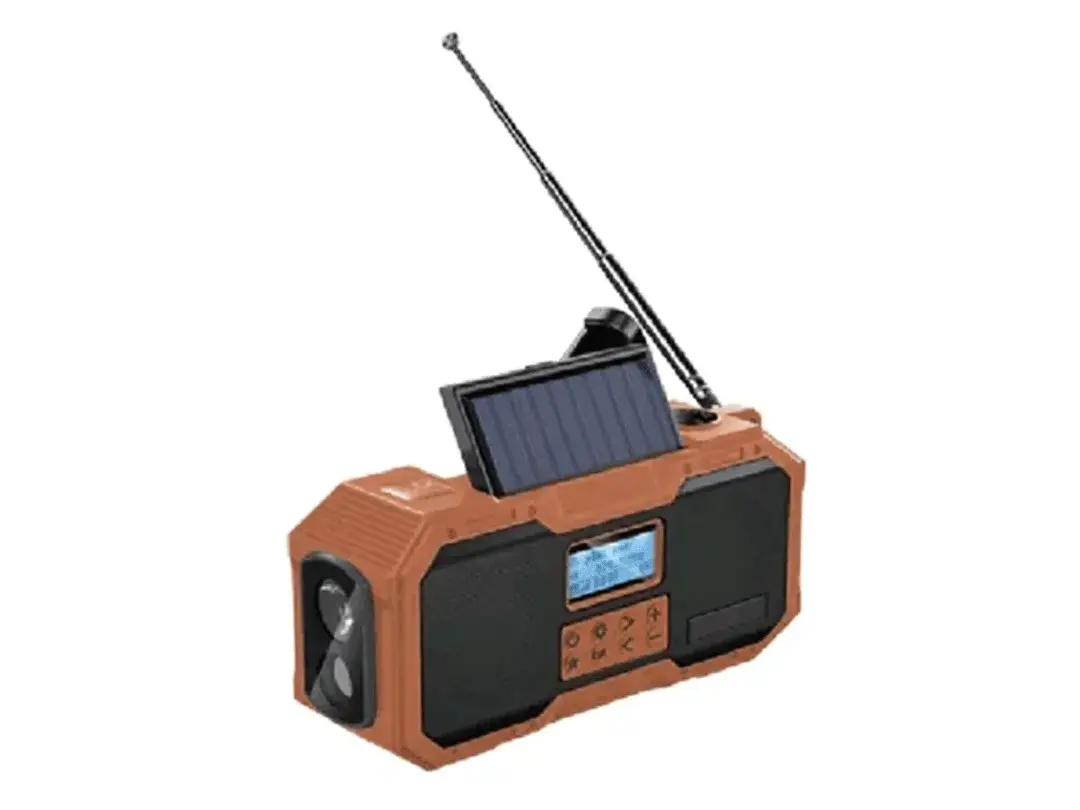 RadiantBeats® / Radio con panel solar portátil