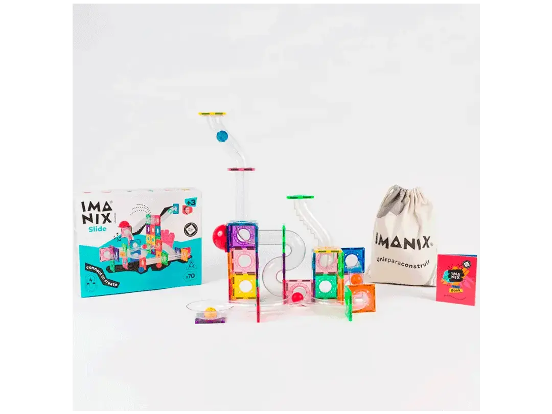 Set De Construcción Tobogán Magnético
