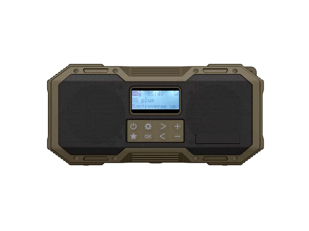 RadiantBeats® / Radio con panel solar portátil