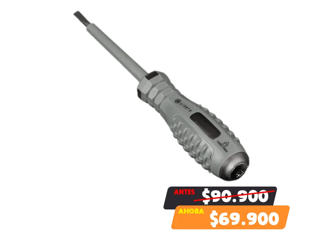 DESTORNILLADOR DE PRUEBA ELÉCTRICA