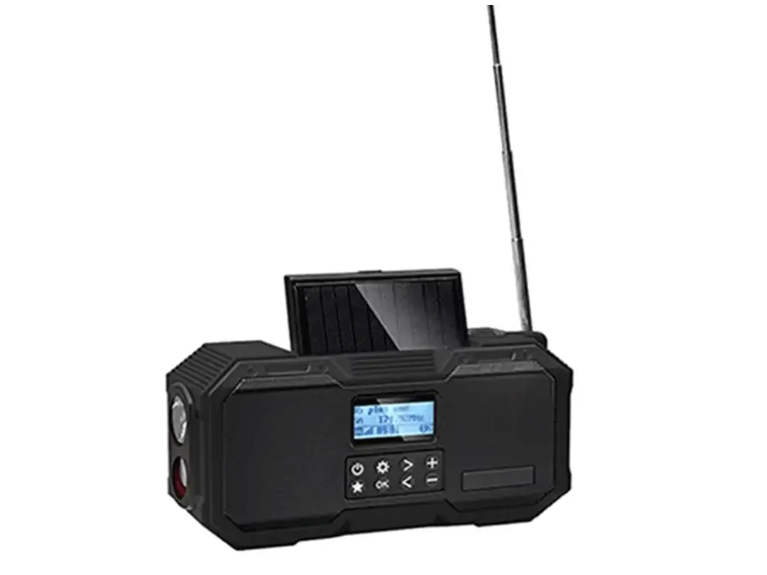 RadiantBeats® / Radio con panel solar portátil
